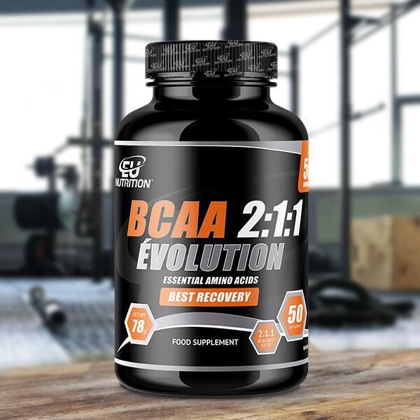 BCAA 2:1:1 100 Caps Eu Nutrition