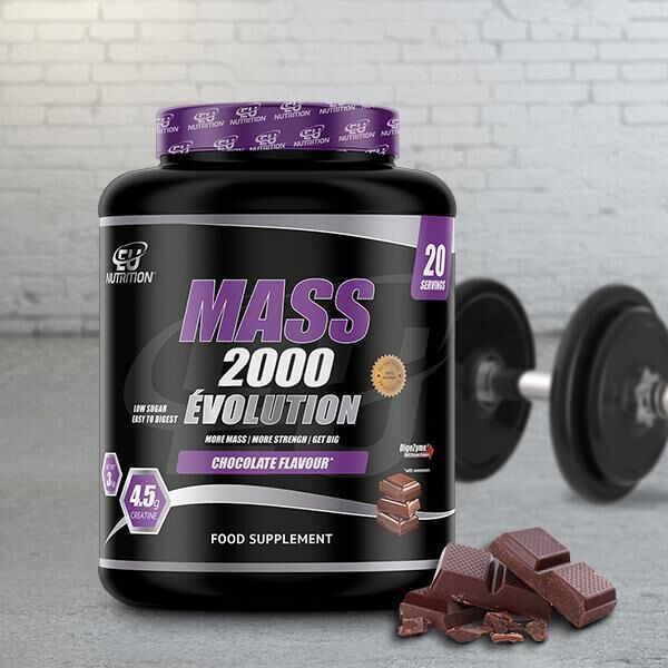 Mass Évolution 2000 3 Kg Morango Eu Nutrition