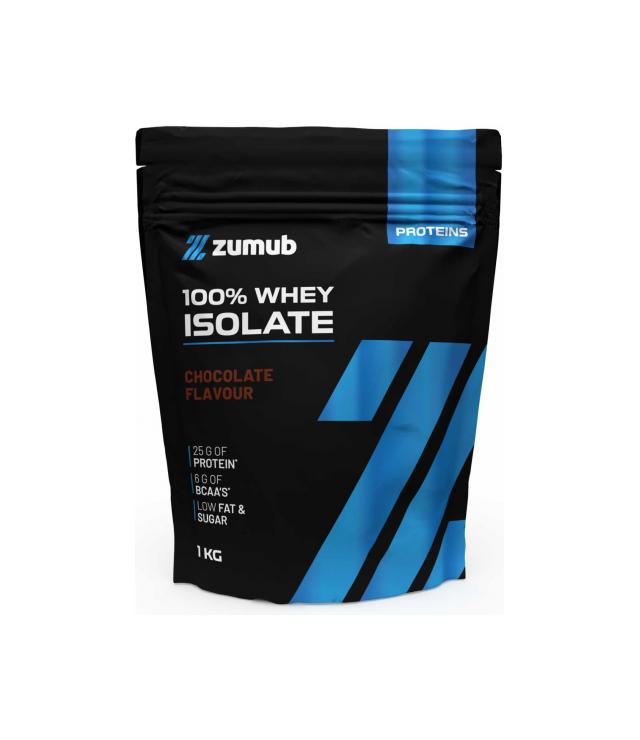 100% Whey Isolate Zumub - 1kg Sabor Coffee