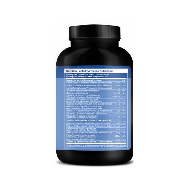 Multivitaminas e Minerais Zumub - 100 Cápsulas